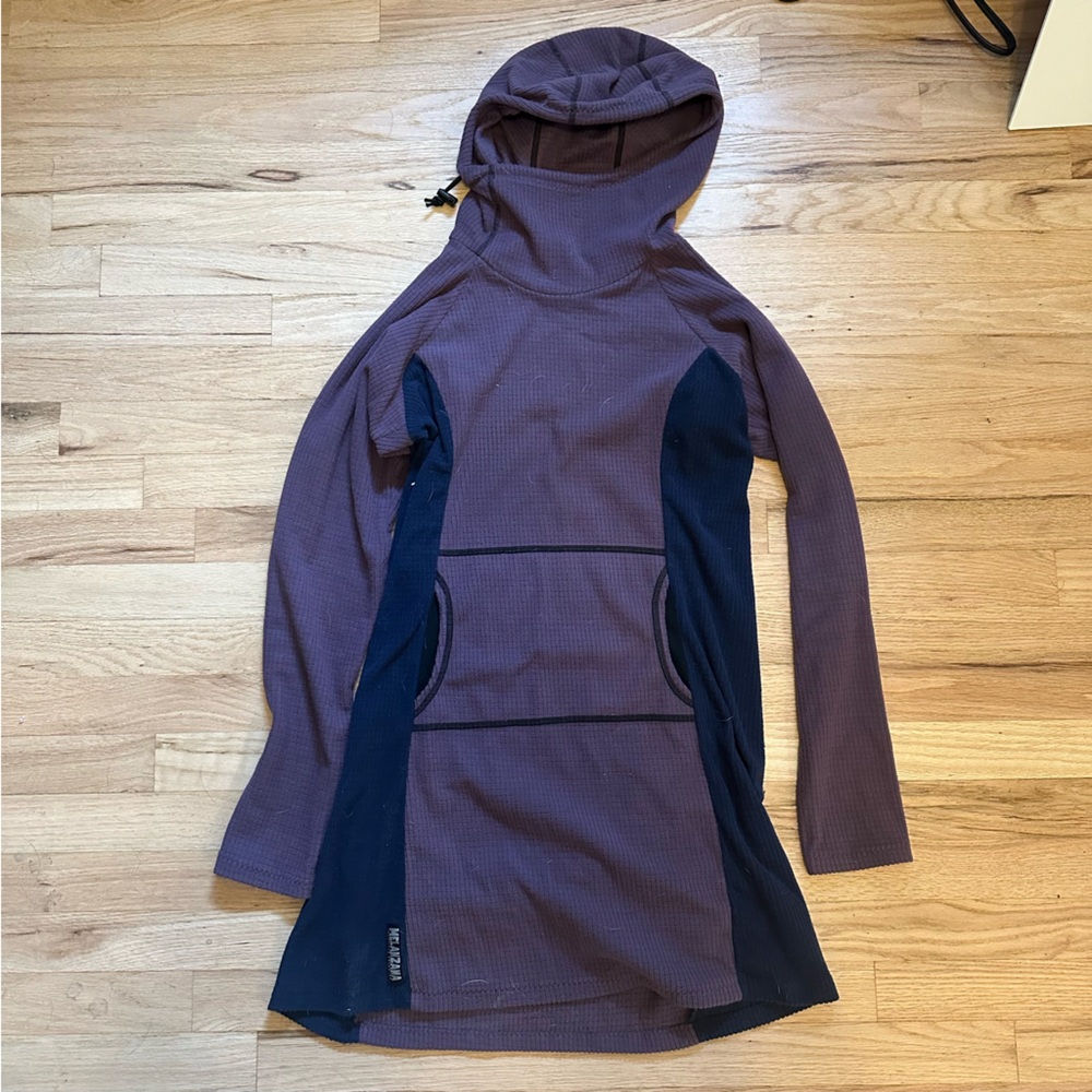 melanzana dress length hoodie